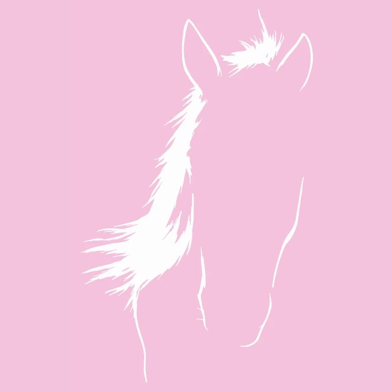 Art de la silhouette de cheval élégant