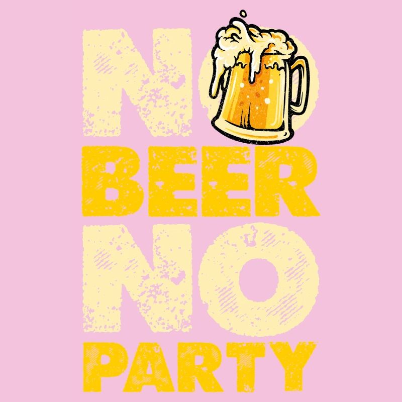 Pas de bière, pas de fête – Graphique de la chope de bière