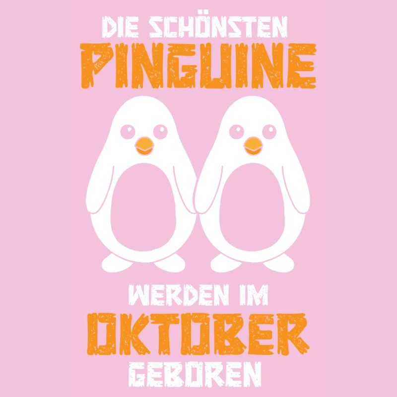 Oktober Geburtstag Pinguin Spruch Lustig