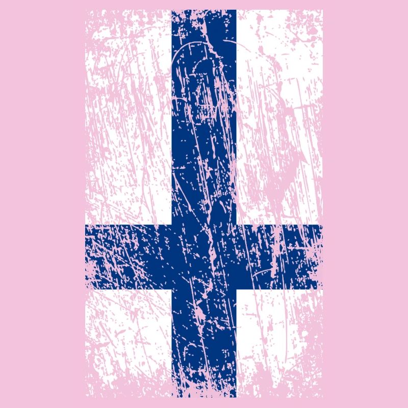 Drapeau vintage finlande