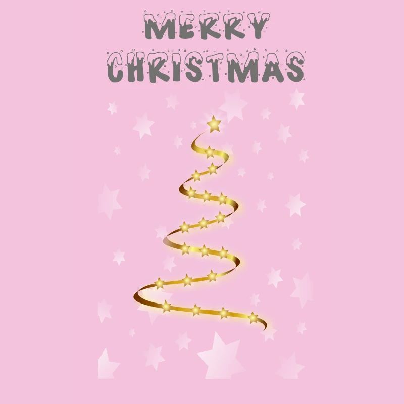 Arbre de Noël doré