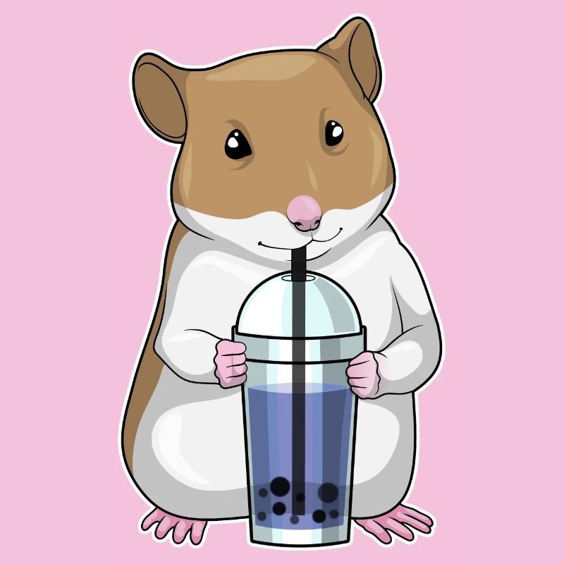 Hamster Bubble Tea