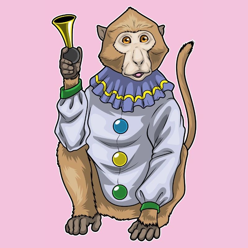 Monkey Clown Horn