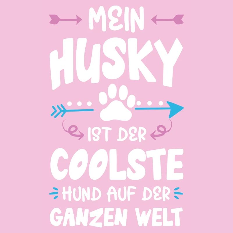 husky hund spruch