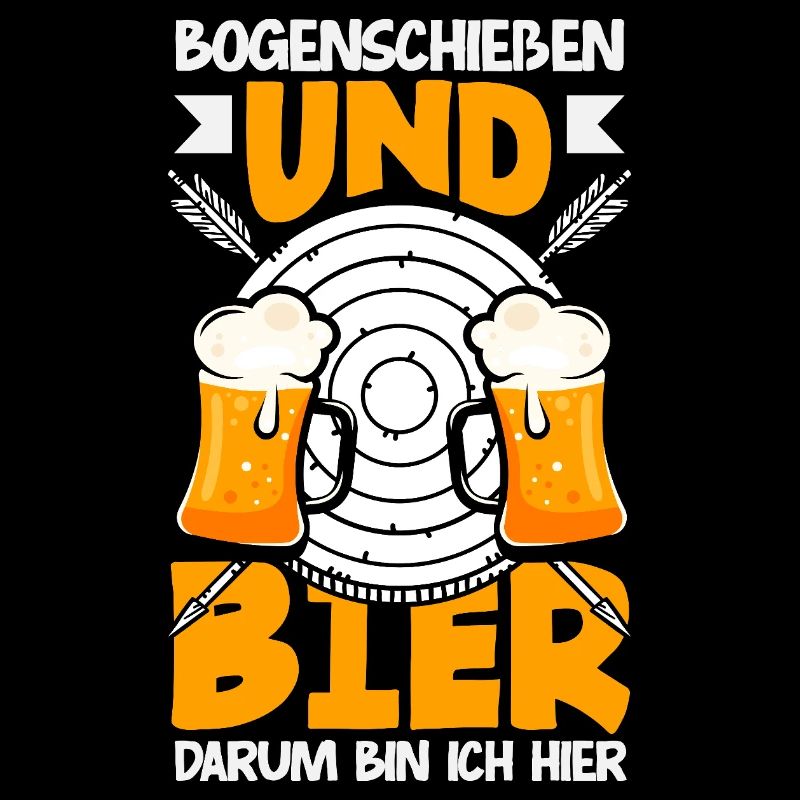 Ich gehe Bogenschießen