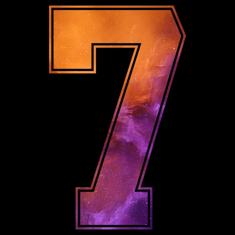 NON. 7 NUMÉRO 7 COLLÈGE 7E ANNIVERSAIRE
