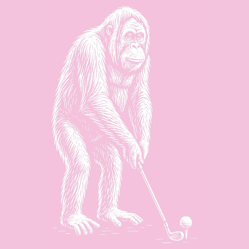 Putts de golf orang-outans