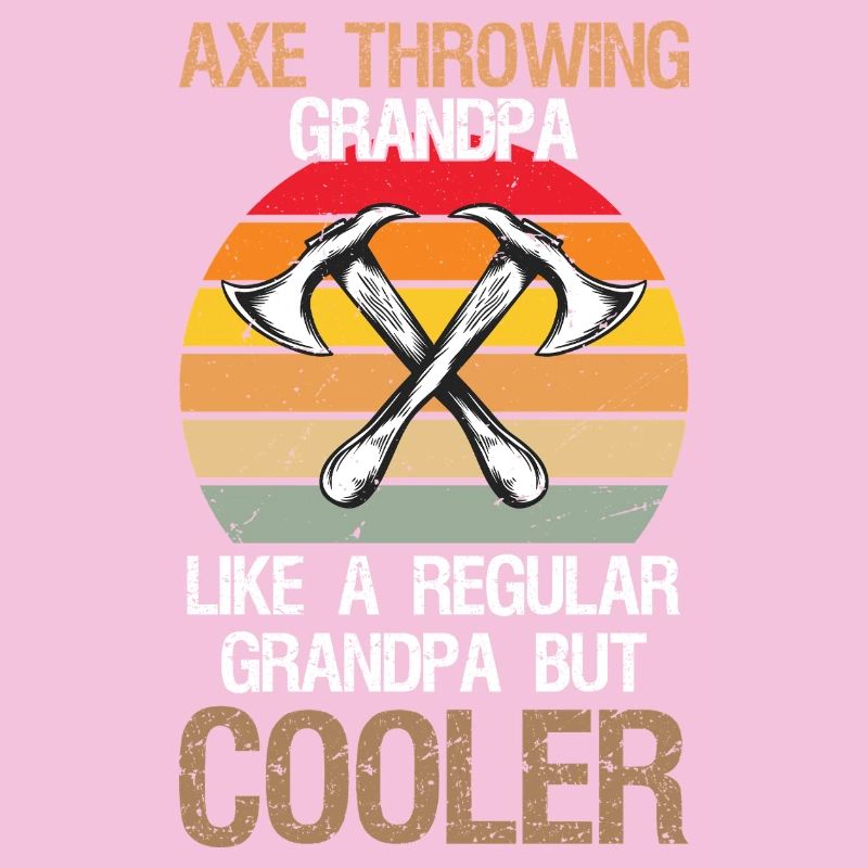 Axe Throwing Grandpa Axe Thrower