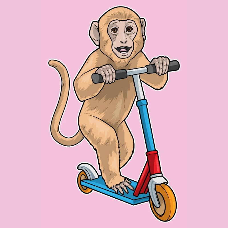 Affe Tretroller