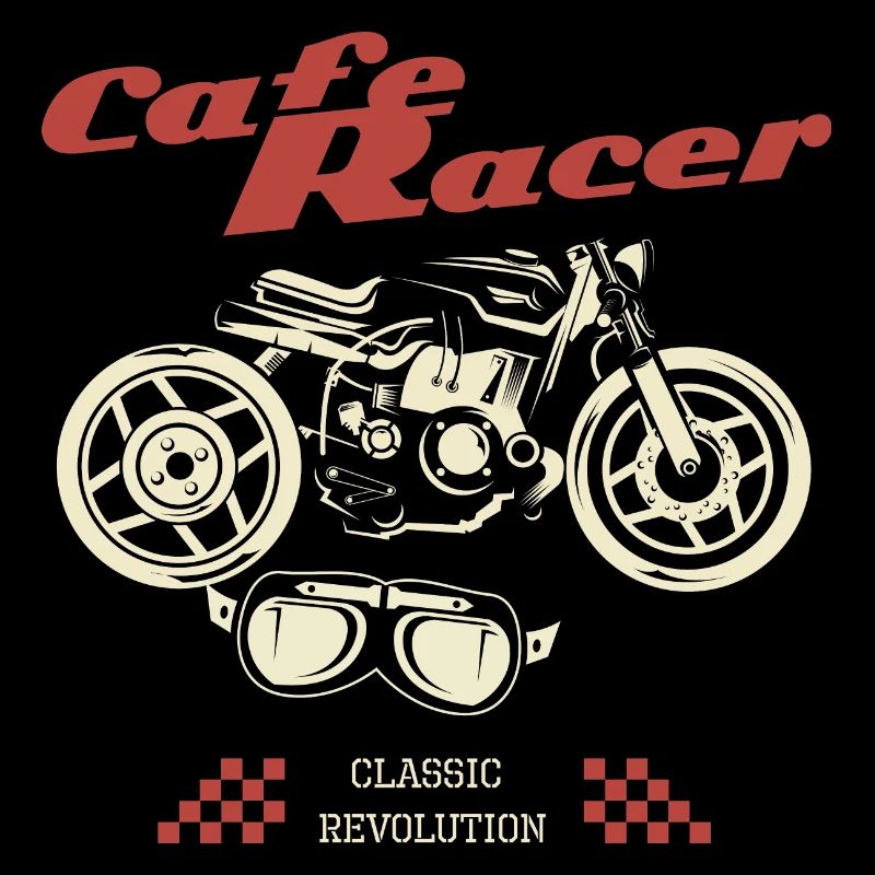 Café Racer Moto Style Classique