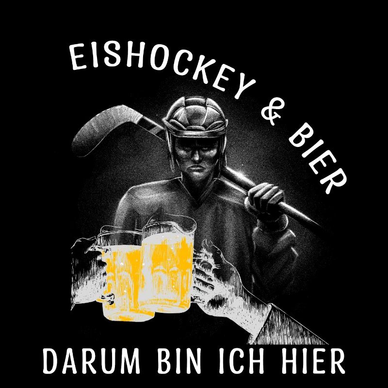 Eishockey & Bier, darum bin ich hier