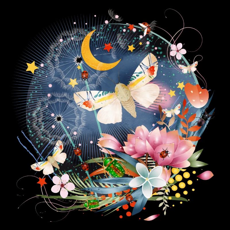 rare, exotic and native insects at night