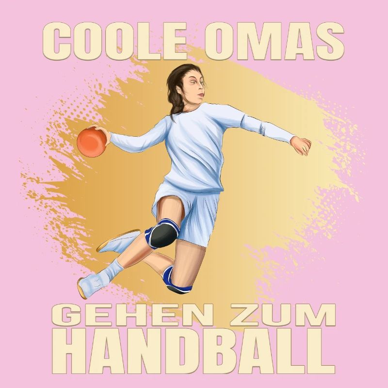 Coole Omas gehen zum Handball