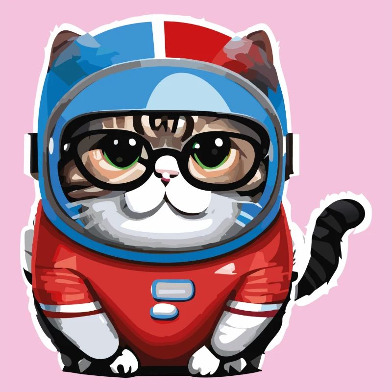 Katze Weltraum Space Cat Astronaut