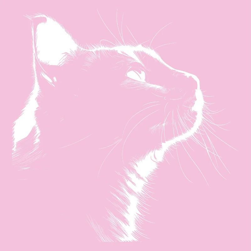Silhouette Katze