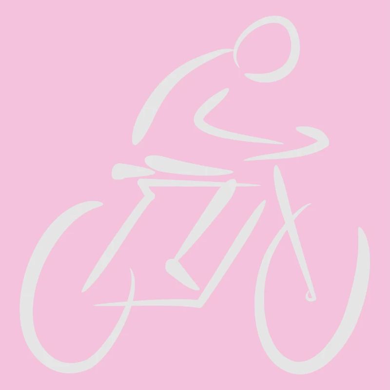 Cyclistes à vélo