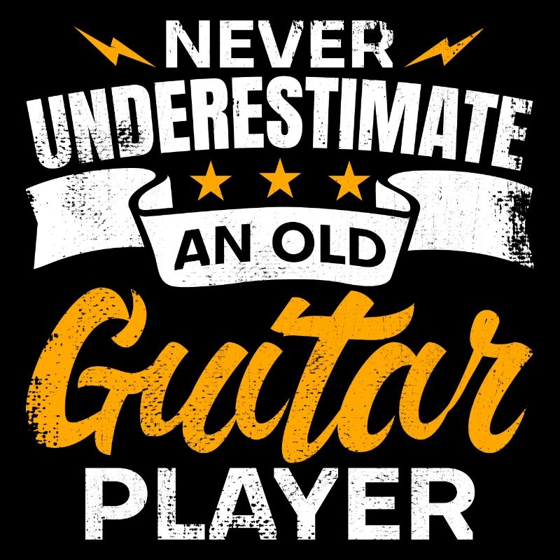 Never underestimate an old guitarist