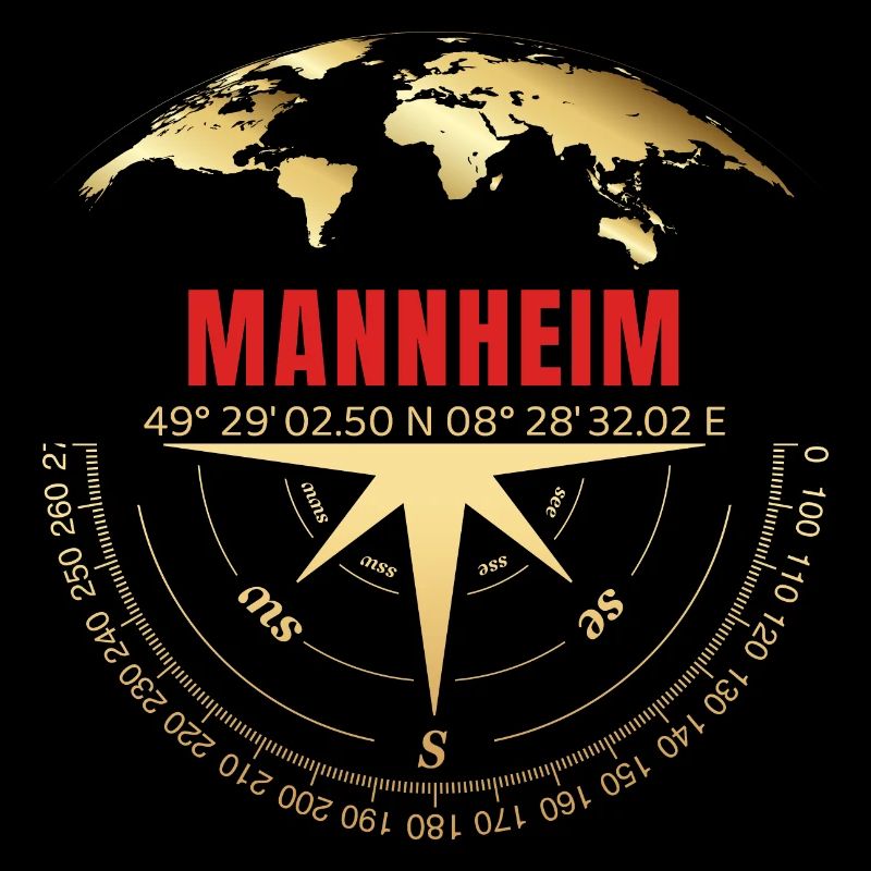 Koordinaten Mannheim