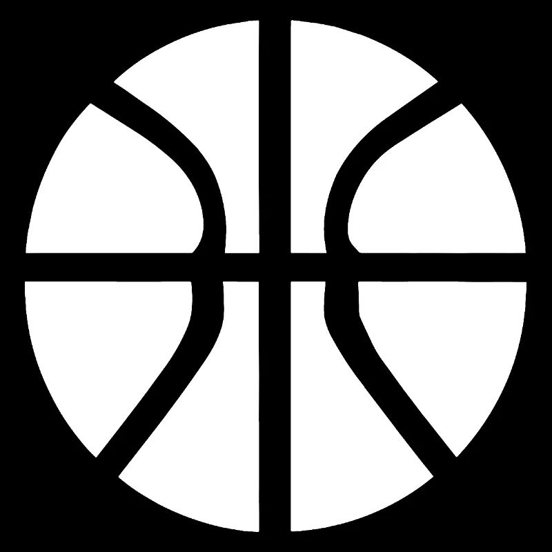 Dessin animé de ballon de basket-ball