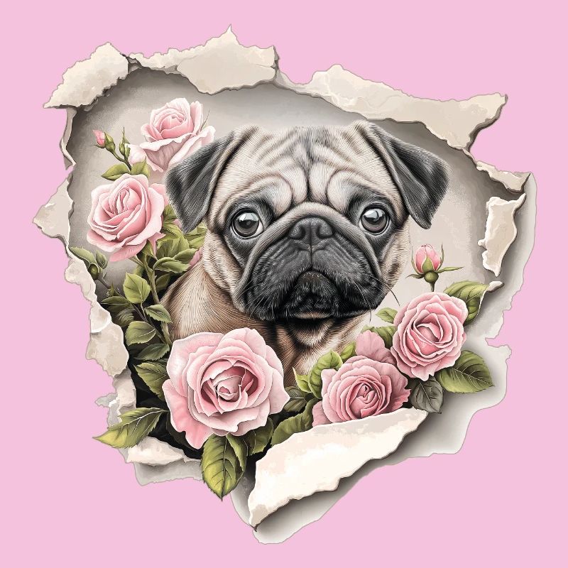 Fleurs de carlin vintage