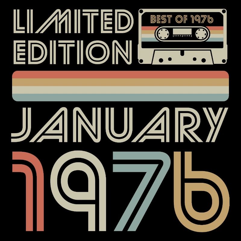 Legendary since January 1976, Retro, Geburtstag