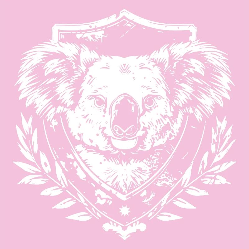 Koala Wappen Siegeldesign