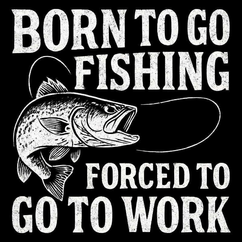 Né pour aller pêcher, forcé de travailler Pêcheur