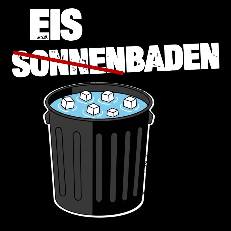 Eis statt Sonnenbaden