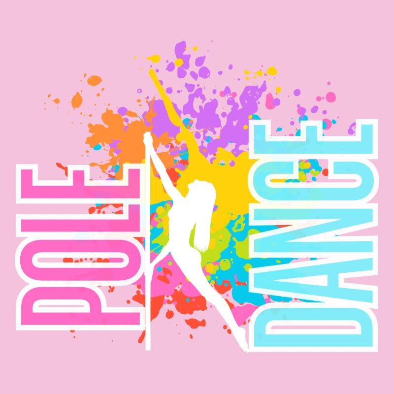 Pole Dance Splash Neon Farben