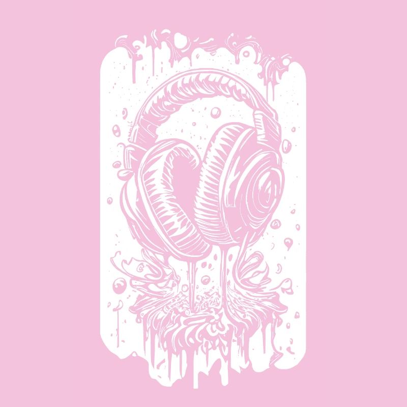 Casque de bande dessinée avec gouttes