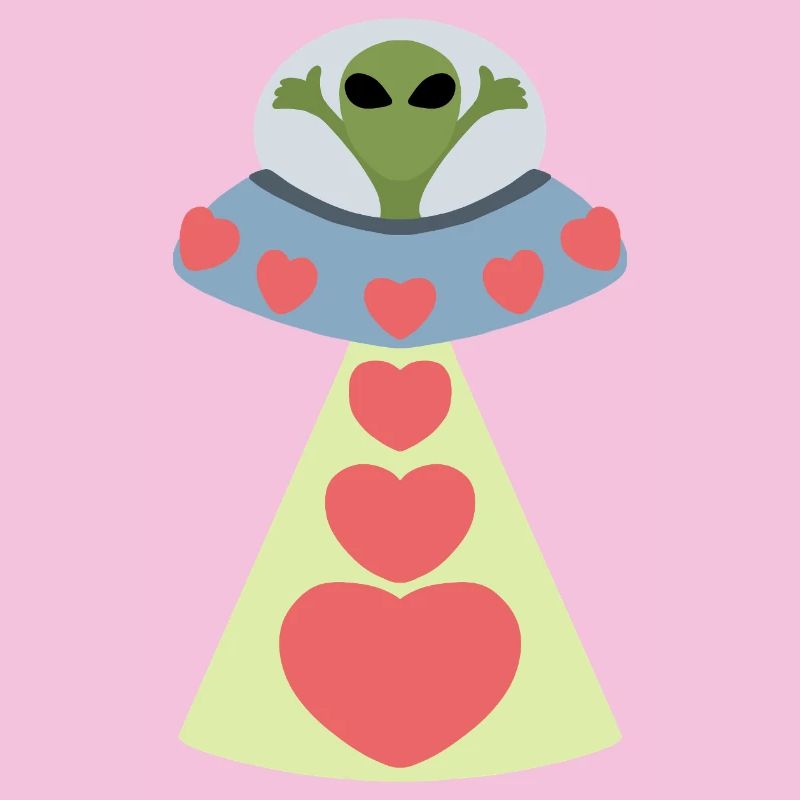 Space Love Alien Valentine