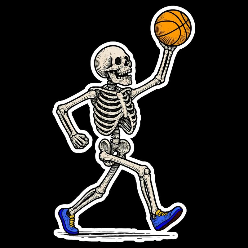 Basketball Skeleton Slam