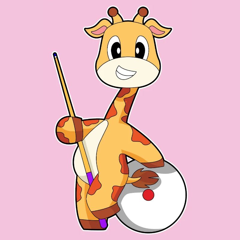 Billard de girafe Sport de queue