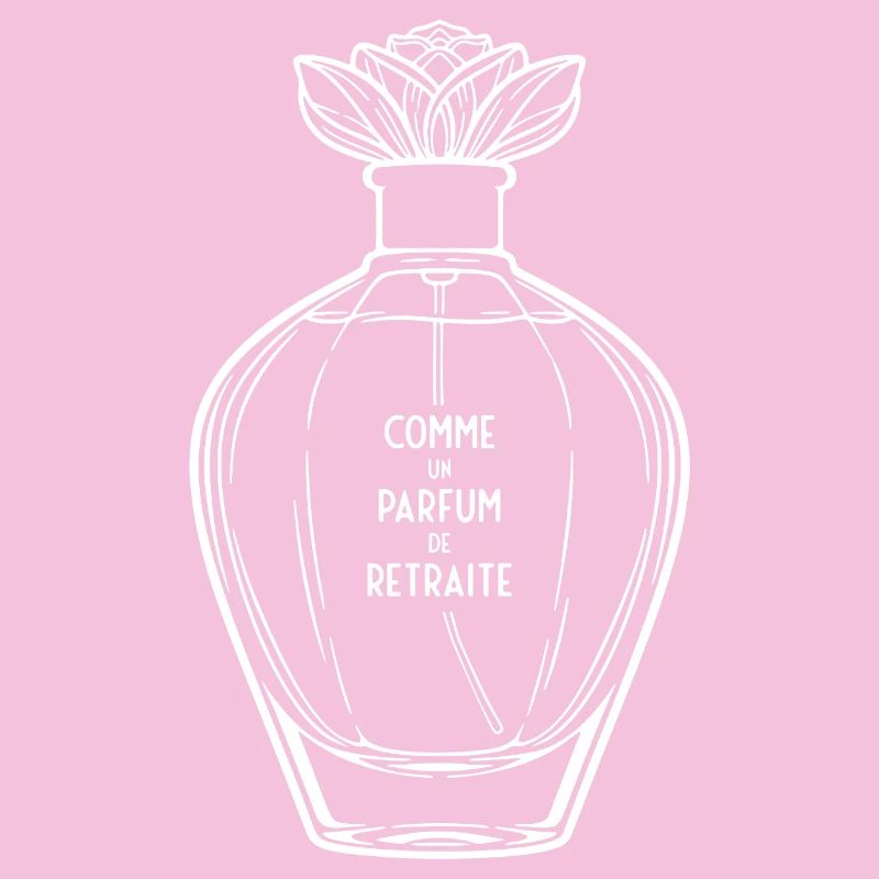 Women's Retirement Perfume (white text)