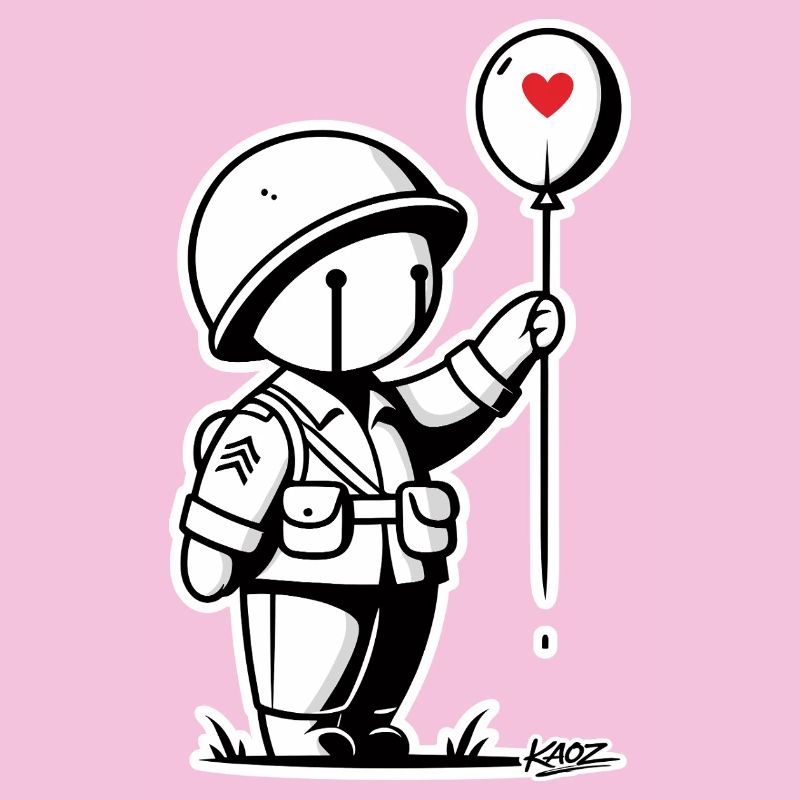 Loving Tiny Soldier Balloon