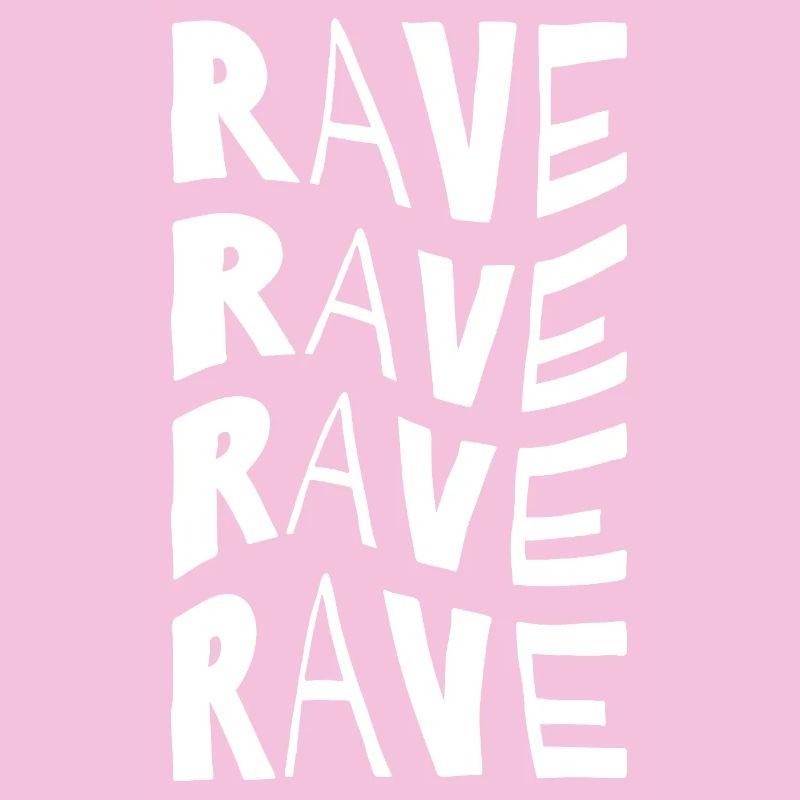 Rave Repeat Typografie