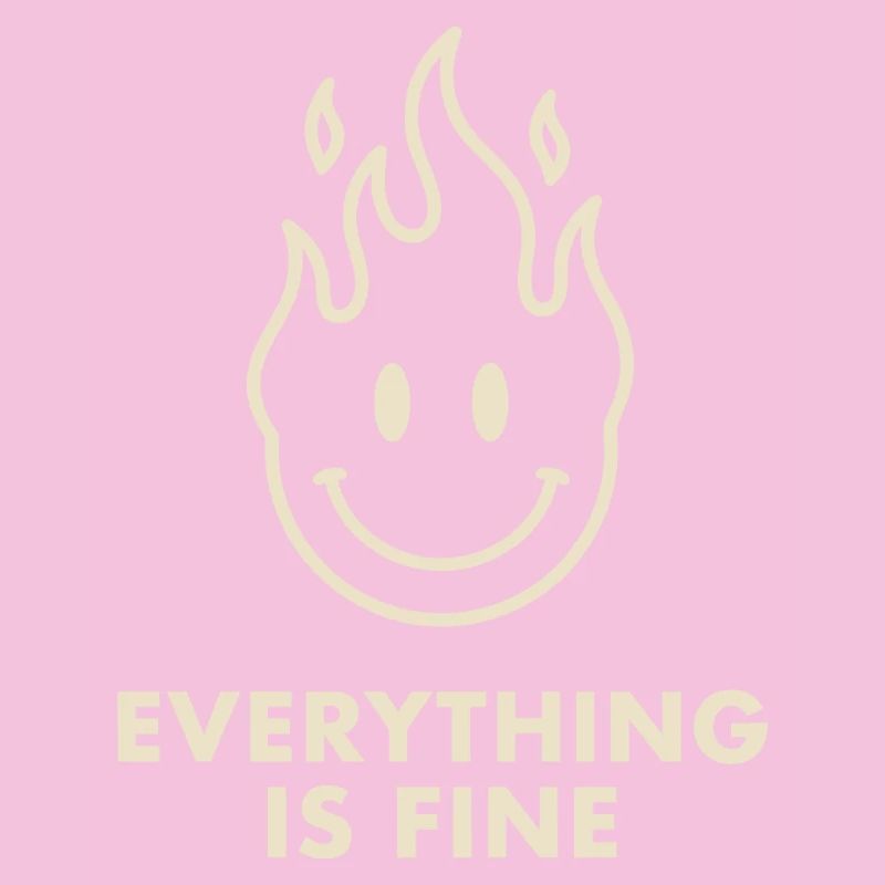 Flaming Smile with Everything Is Fine