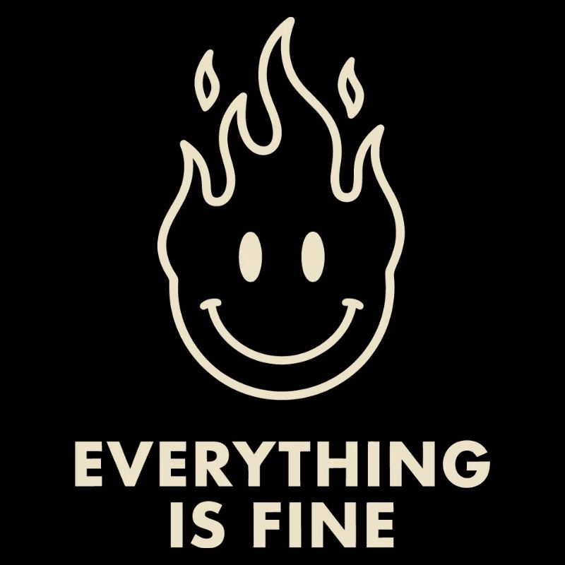 Flaming Smile with Everything Is Fine