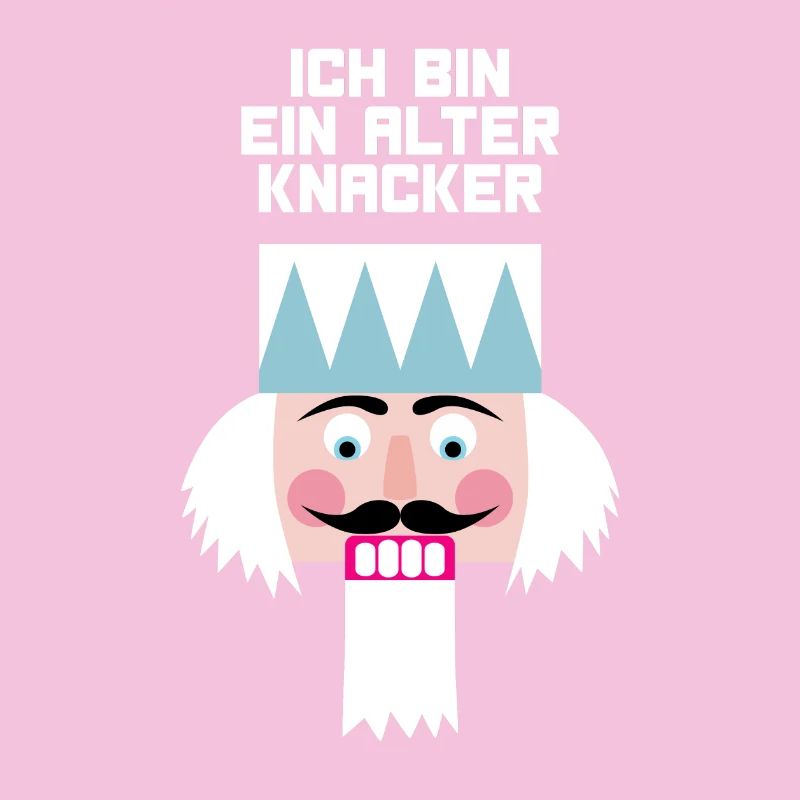 Nussknacker alter Knacker Opa Weihnachten Quote
