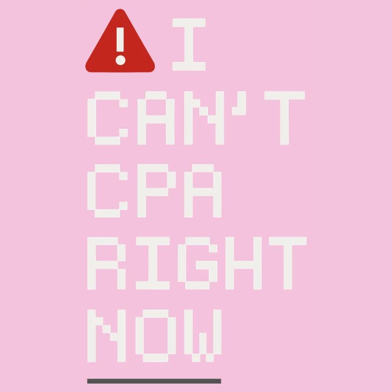 Accounting student cpa in training excel jokes