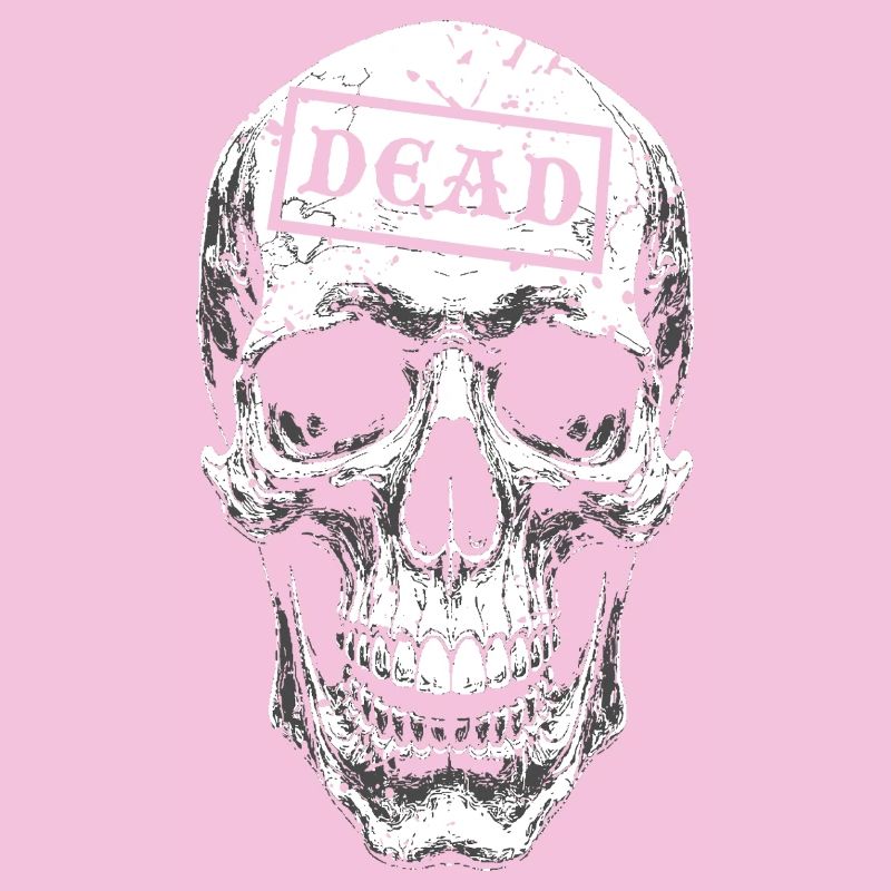 Crâne avec sceau MORT