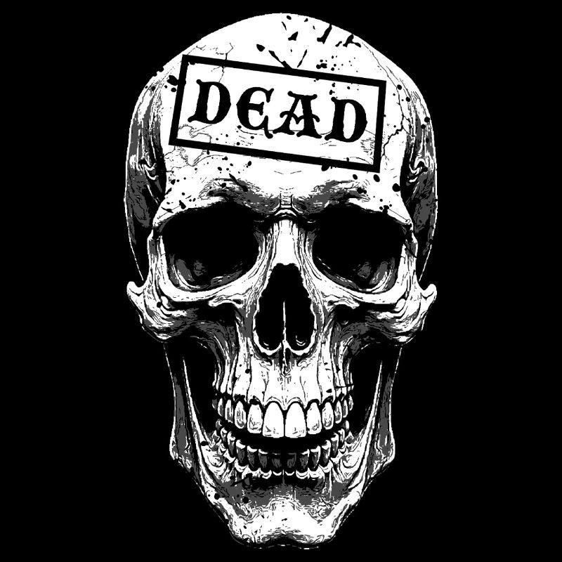 Skull with Seal DEAD