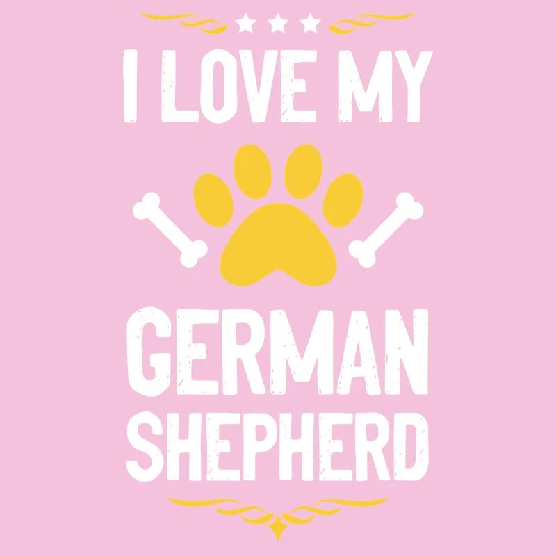 I love my German Shepherd