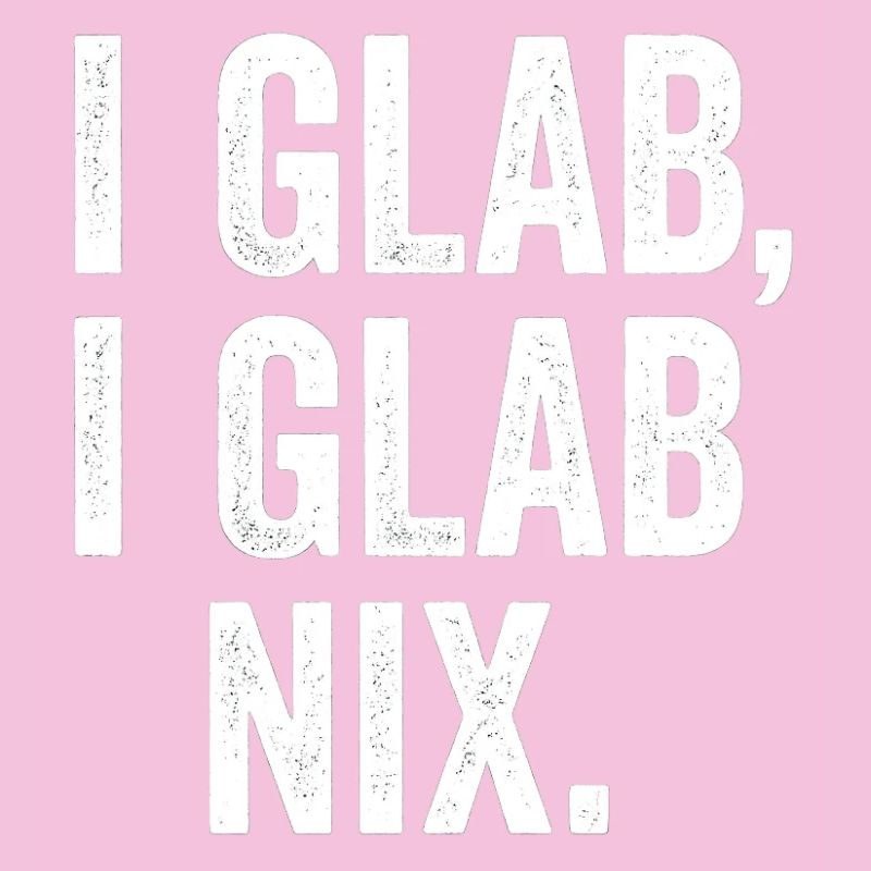 I GLAB I GLAB NIX Typo Design