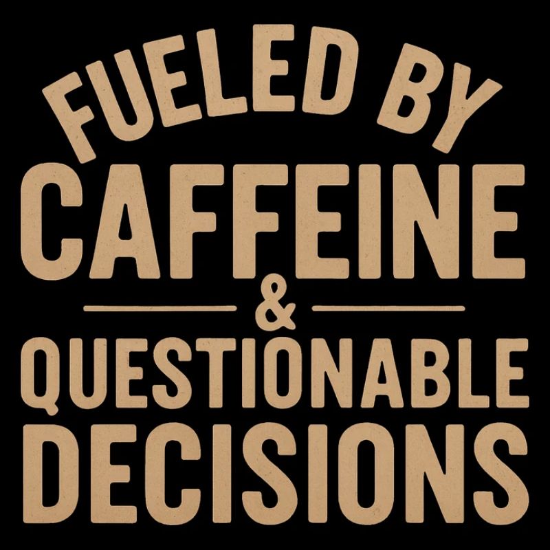 Fueled by Caffeine & Questionable Decisions Shirt