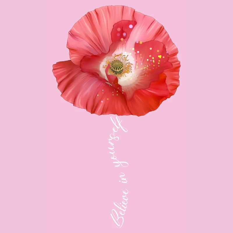 Roter Mohn Garten Blumen