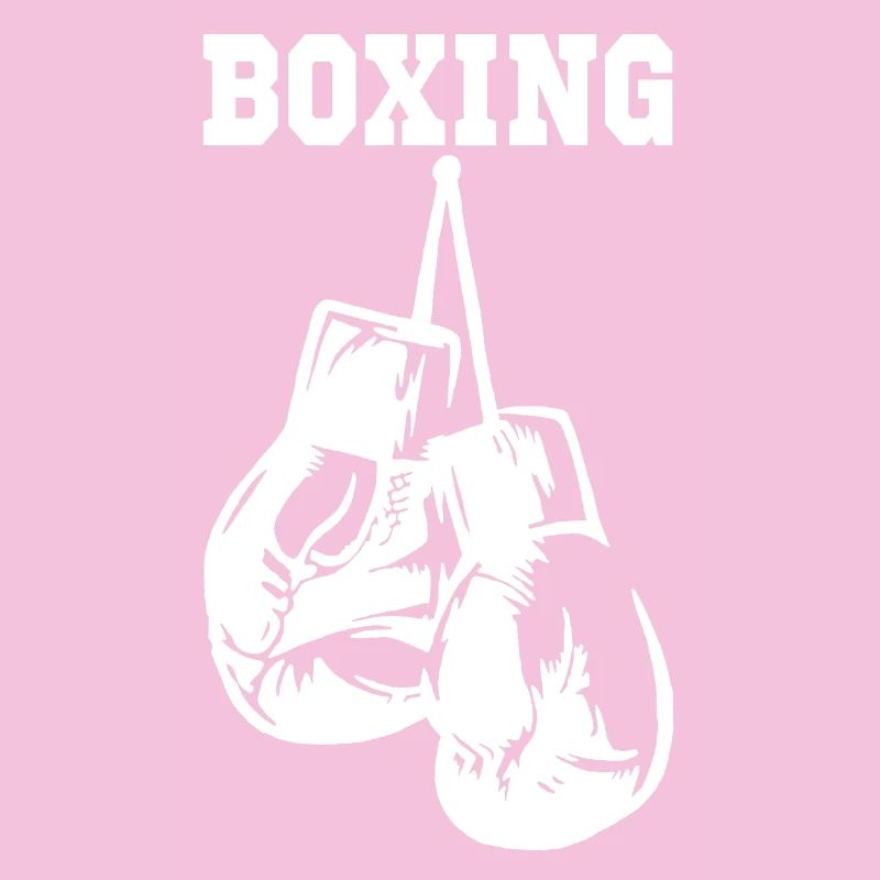 Gants de boxe blancs