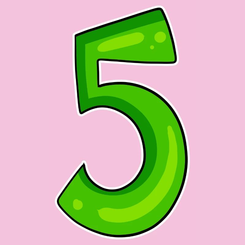 Numéro 5 Numéro Vert