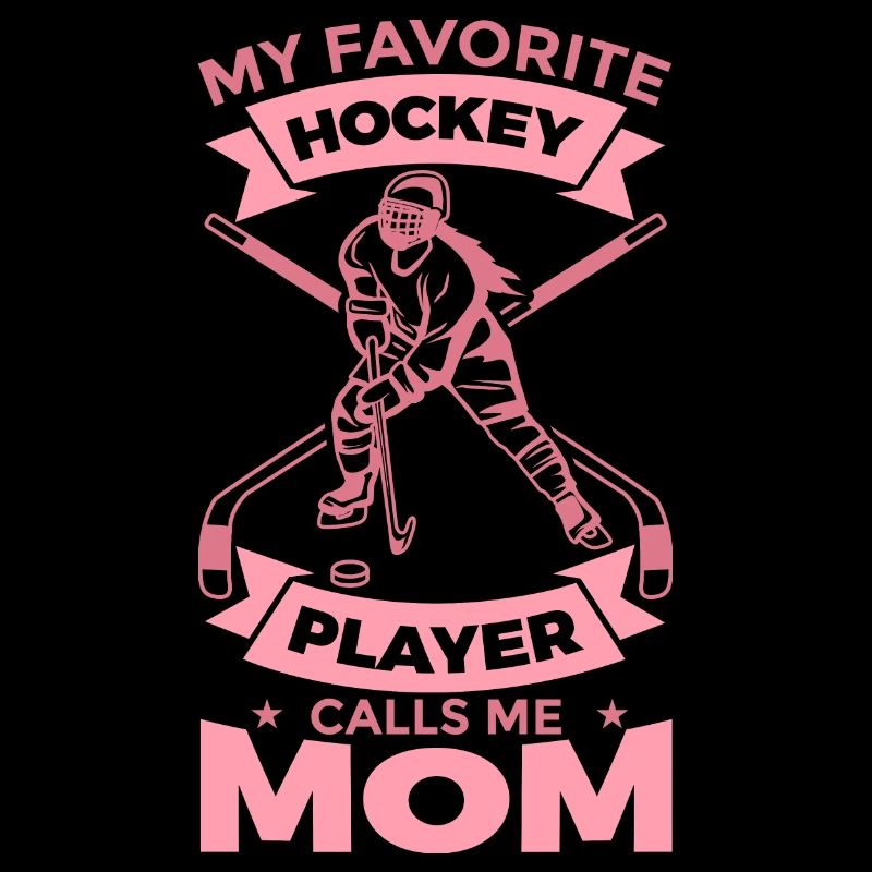 Maman de hockey sur glace
