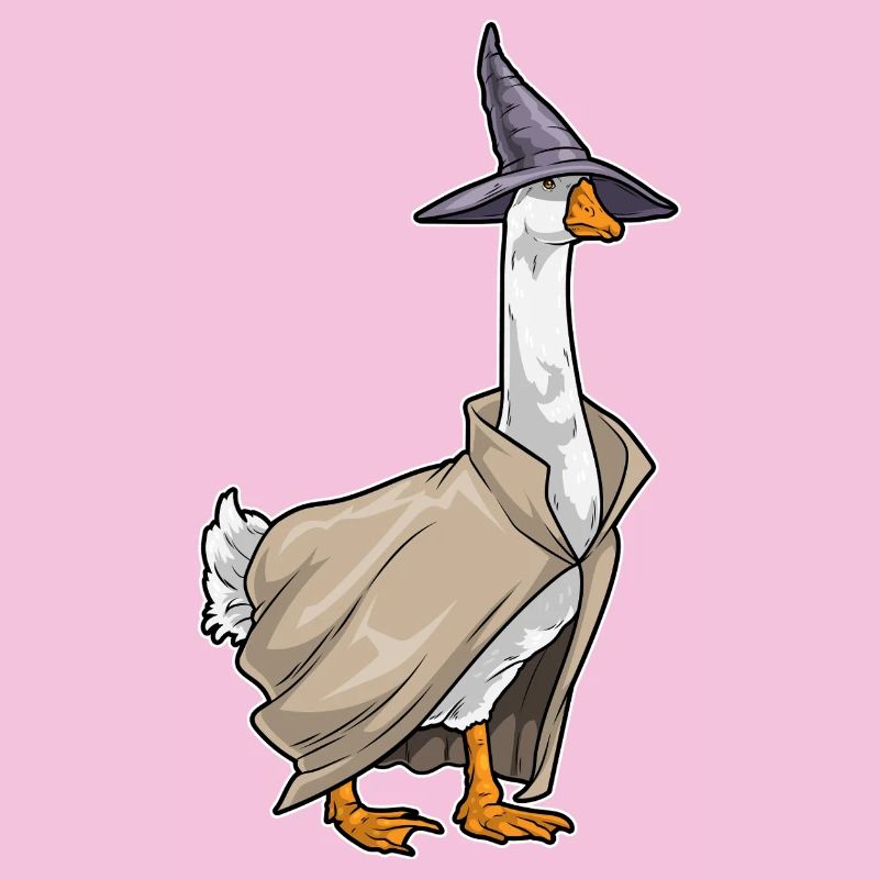 Ente Halloween Hexe